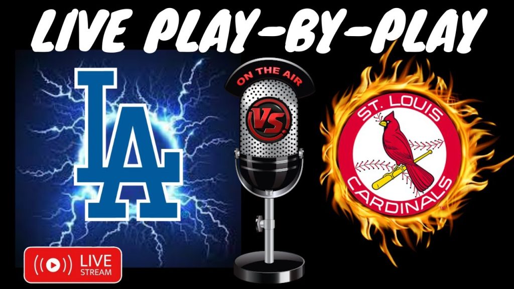 Dodgers VS Cardinals LIVE MLB Play By Play Chat Interaction