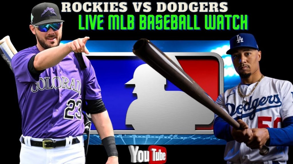 Dodgers VS Rockies ⚾LIVE MLB Watch LAvsCOL ⚾Reaction-Chat LADvsCOL