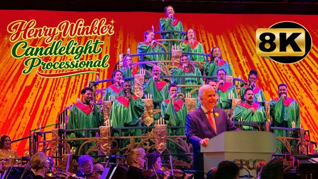EPCOT 2025 – Henry Winkler Candlelight Processional 8K