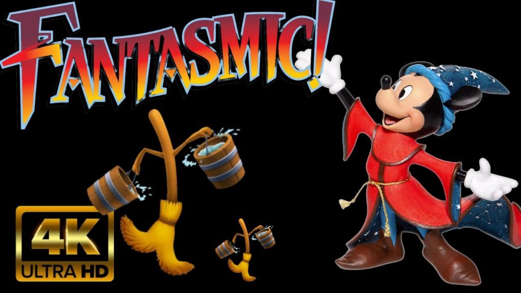 Fantasmic 2022 FRONT ROW | 4K HD 60fps | Hollywood Studios