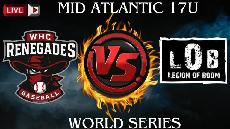 Legion of Boom vs WHC Renegades Baseball Live ⚾ 17u Mid Atlantic World Series