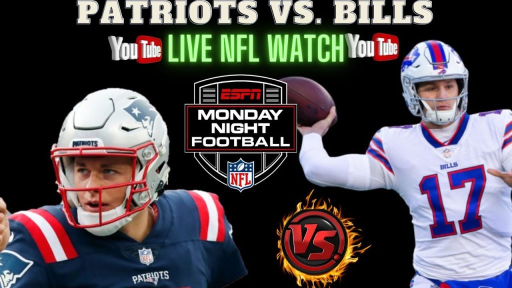 Patriots vs Bills 🔴LIVE NFL Football (New England vs Buffalo) BUFvsNE || NEvsBUF