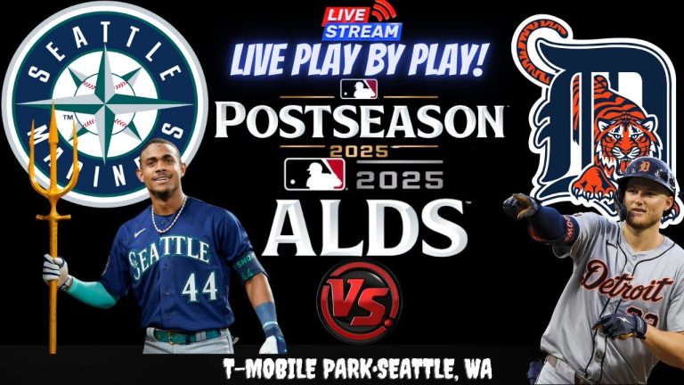 Seattle Mariners vs Detroit Tigers ⚾🔥 Live ALDS Playoffs GAME 2 Play-by-play Watch!