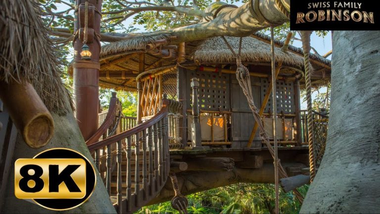 Swiss Family Treehouse  | 8K HD Full Attraction