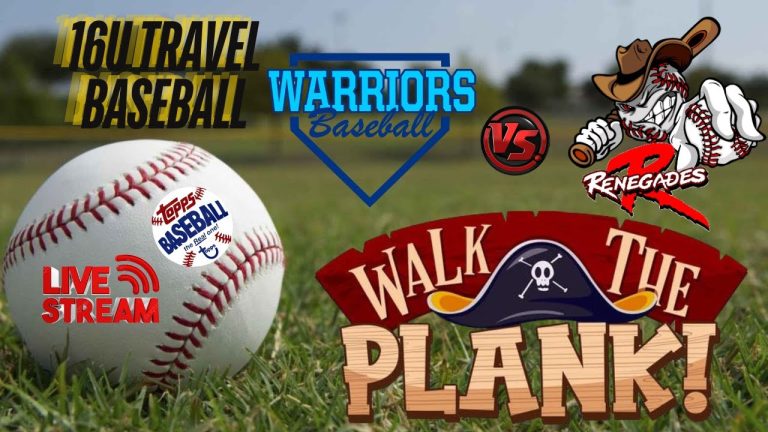 Baseball Live ⚾ 16U Travel Warriors Baseball (Maroon) vs WHC Renegades Black