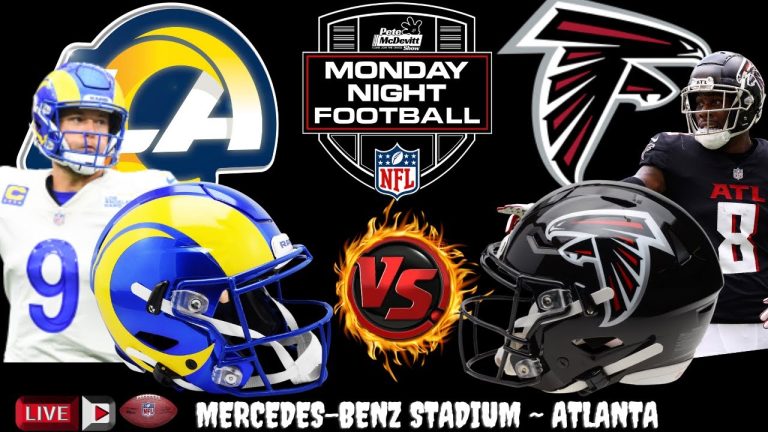 Falcons vs Rams LIVE: NFL Monday Showdown in Atlanta