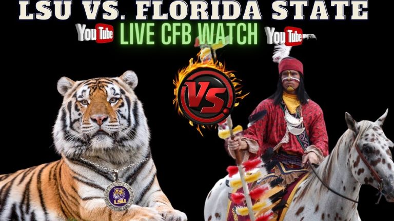 LSU Tigers vs Florida State Seminoles 🔴LIVE Watch CFB 🏈LSUvsFSU 🏈Play By Play Reaction || FSUVSLSU