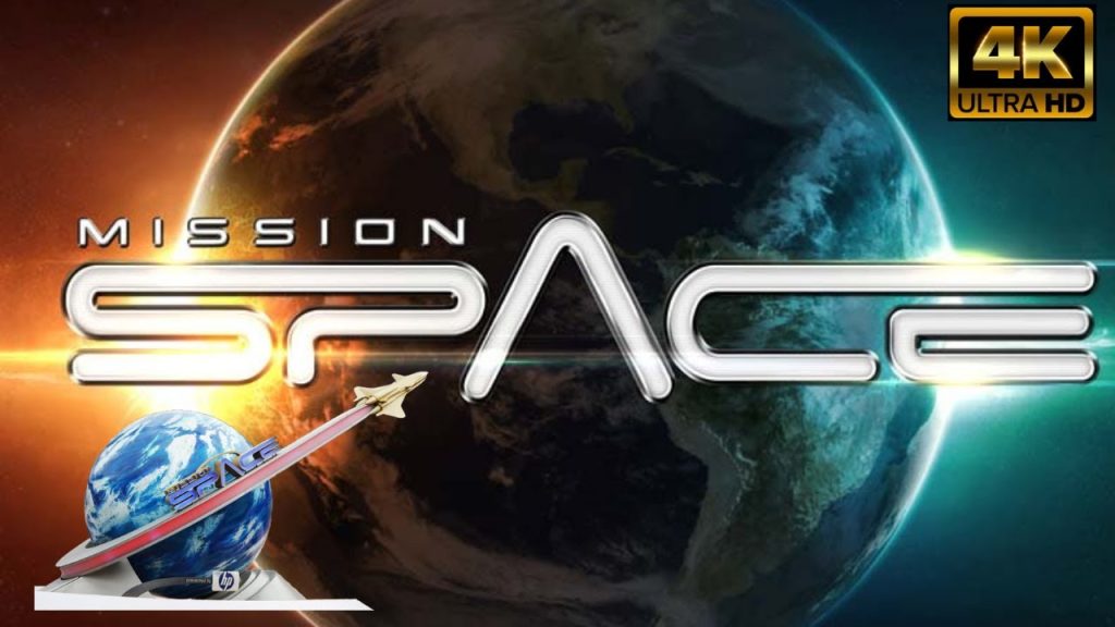 Mission Space | 4K HD FULL RIDE  | World Discovery | Epcot Walt Disney World