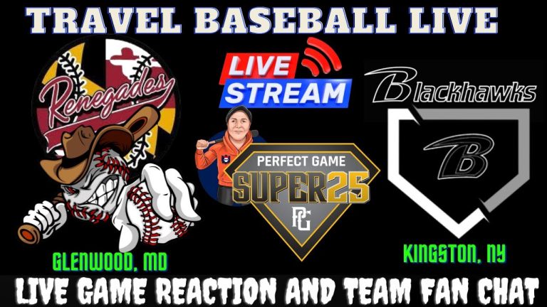 Perfect Game Super 25 New England Regional 🔴⚾ LIVE WHC Renegades vs NY Blackhawks 15U Scout