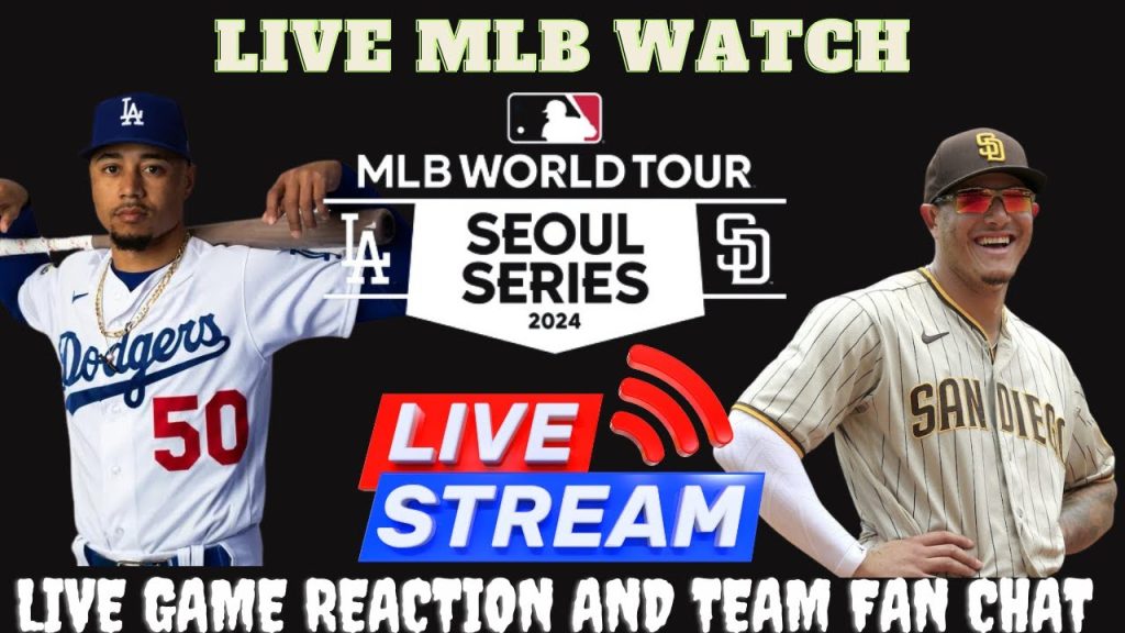 Dodgers vs Padres LIVE ⚾MLB Watch ⚾ ドジャーズ VS パドレス ソウルシリーズ