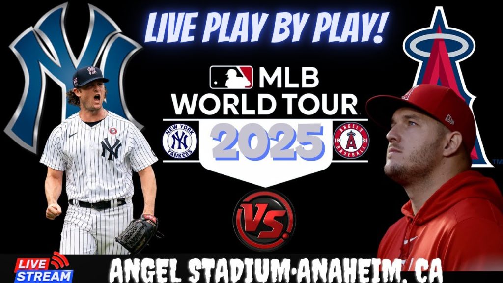 Yankees VS Angels ⚾LIVE MLB Watch ⚾LAAvsNYY: Play by Play Interaction NYYvsLAA
