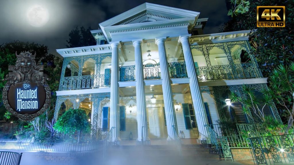 Haunted Mansion – 4K POV Full Ride Attraction – New Orleans Square, Disneyland