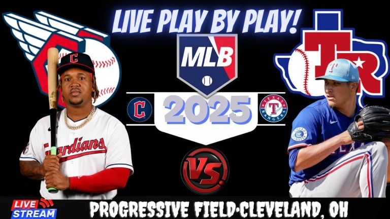 Cleveland Guardians vs Texas Rangers ⚾🔥 Live MLB Play-by-play Watch!