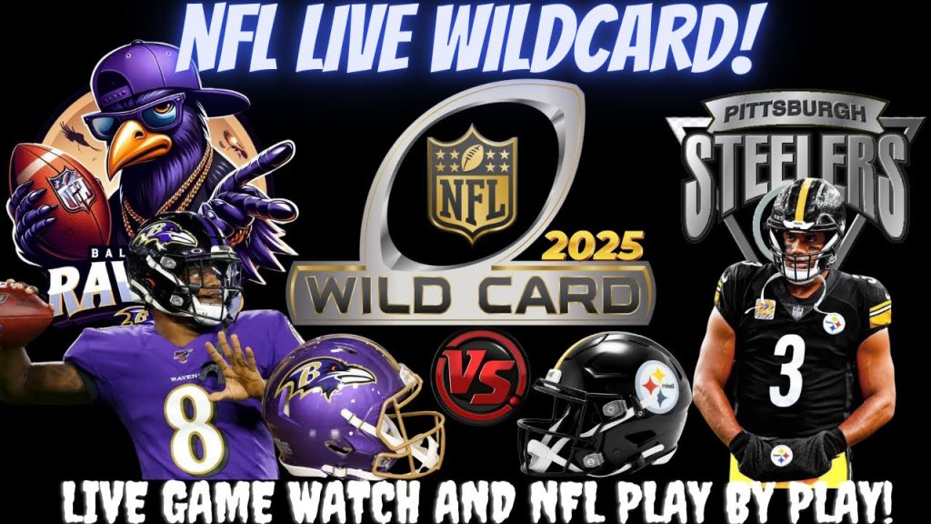 🔴NFL Wildcard Football Baltimore Ravens vs Pittsburgh Steelers Live Play-by-Play Watch
