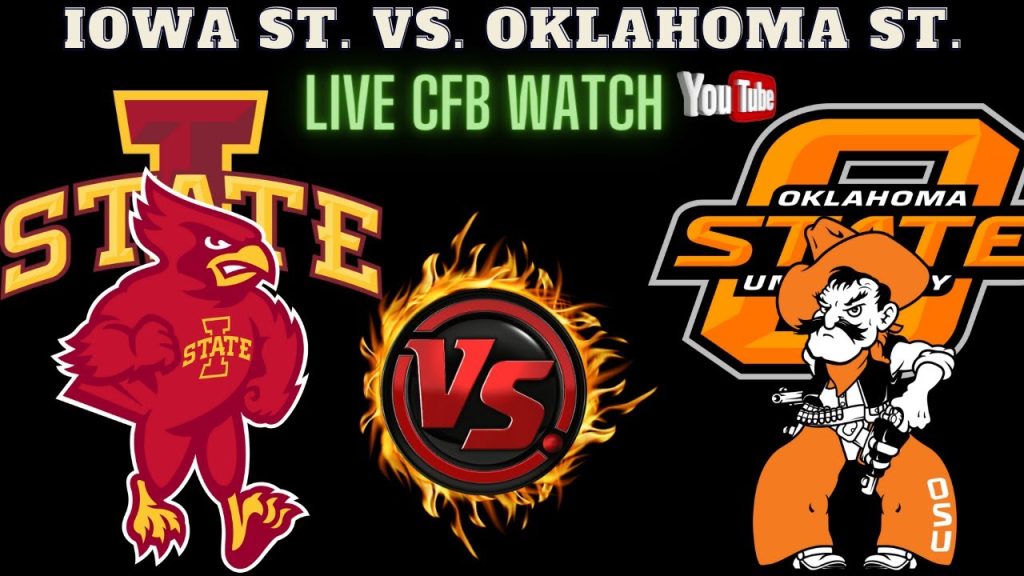 Iowa State Cyclones vs Oklahoma State Cowboys 🔴LIVE Watch CFB 🏈OSUvsISU 🏈Play By Play || ISUVSOSU