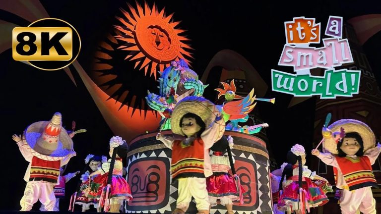 It’s a Small World 8K HD Fantasyland in Magic Kingdom