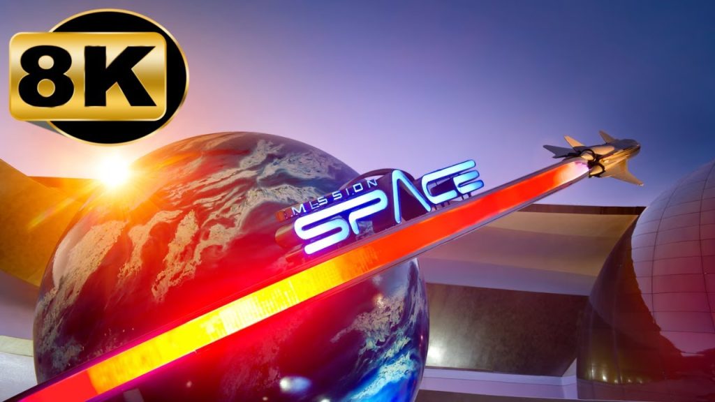 Mission Space Disney 8K HD World Discovery in Epcot