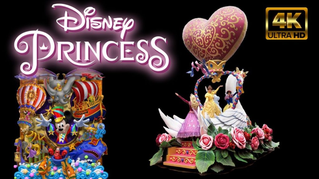 Disney Princess Cavalcade Parade | 4K HD | Cinderella | Magic Kingdom | Walt Disney World