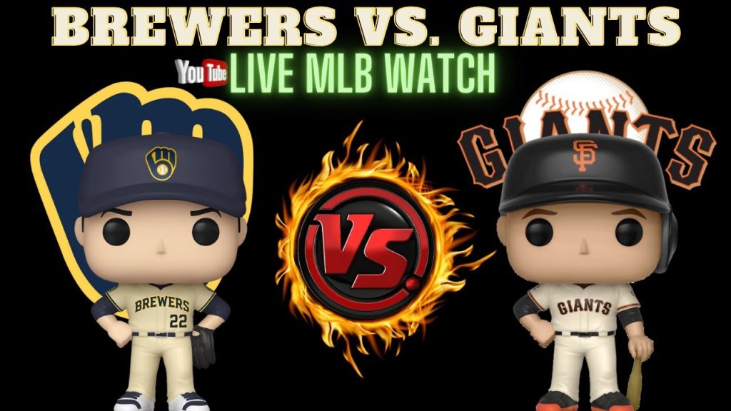 Giants VS Brewers 🔴LIVE MLB Watch SFvsMIL ⚾Play-by-aPlay Reaction ||  MILvsSF