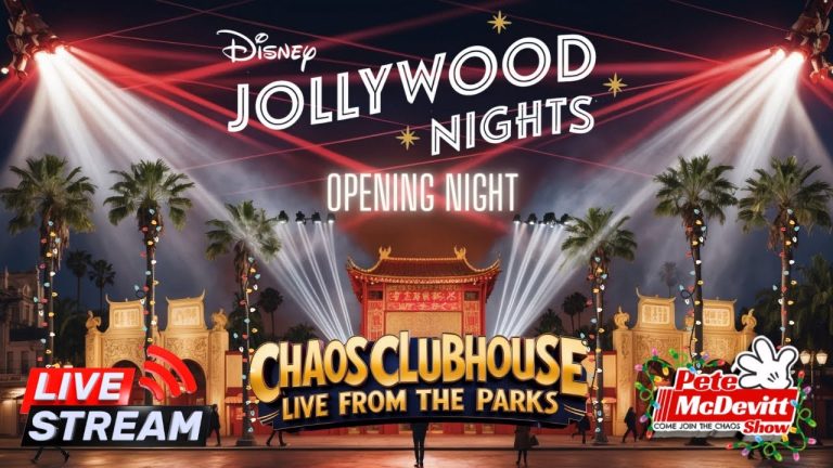 Disney Christmas Jollywood Nights 2025 ~ Opening Night