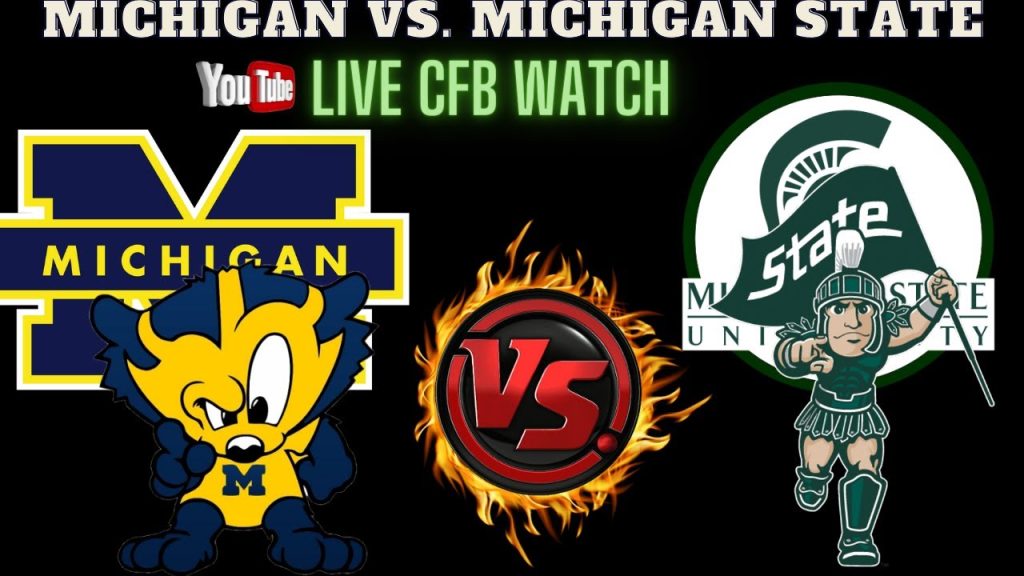 Michigan Wolverines vs Michigan State Spartans 🔴LIVE Watch CFB 🏈MICHvsMSU 🏈Play By Play || MSUVSMICH