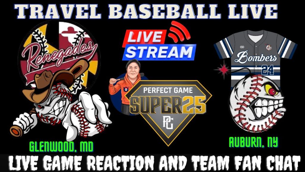 Perfect Game Super 25 New England Regional 🔴⚾ LIVE WHC Renegades vs Cayuga Bombers 15u Walters