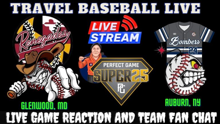 Perfect Game Super 25 New England Regional 🔴⚾ LIVE WHC Renegades vs Cayuga Bombers 15u Walters