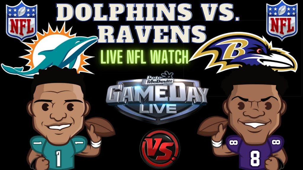 Baltimore Ravens vs Miami Dolphins | Ravens vs Dolphins Dolphins vs Ravens: Live NFL Stream & Chat