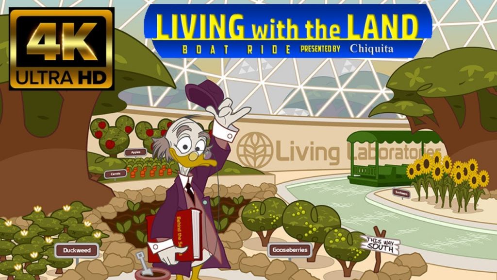 Living with the Land – 4K POV Full Ride Attraction 4K POV -The Land; Epcot World Showcase: Disney