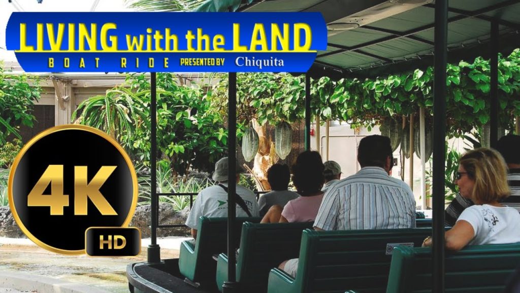 4k 60fps Pov Ride: Living With The Land In Epcot World Showcase, Walt Disney World