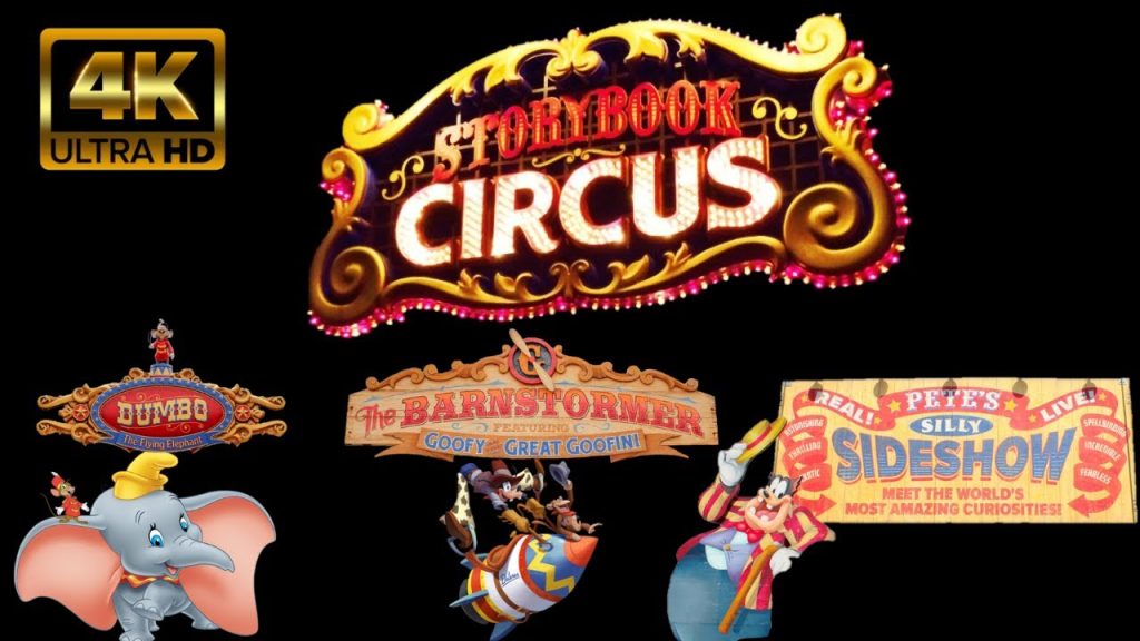 Disney Storybook Circus | 4K HD Stroll | Fantasyland Magic Kingdom | Walt Disney World