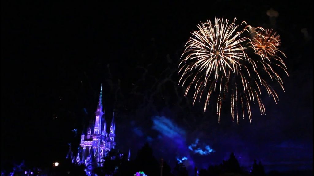 Happily Ever After Full Show at Partner Statue: Disney World Magic Kingdom