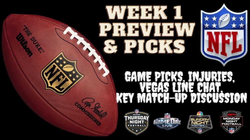NFL Week 1 PREDICTIONS – NFL Free Picks, NFL Betting & Handicapping