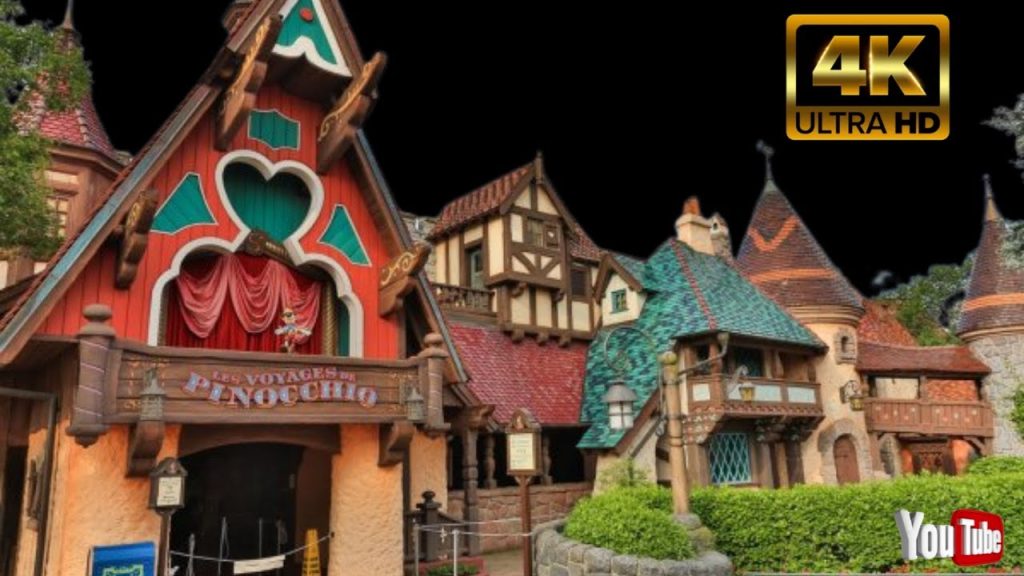 Les Voyages De Pinocchio – Pinocchios Daring Journey | 4K POV |  Disneyland Park Paris