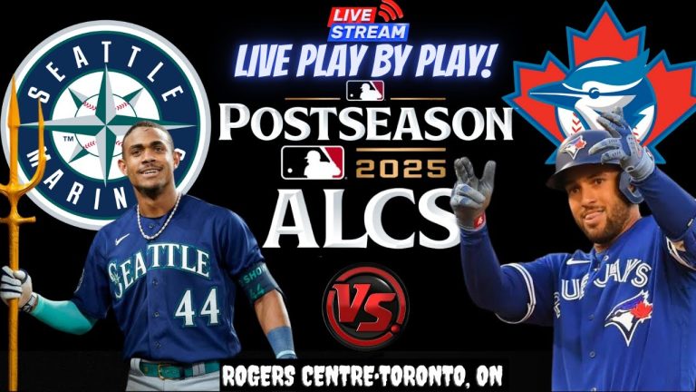 Seattle Mariners vs Toronto Blue Jays ⚾🔥 Live ALCS Playoffs GAME 6 Play-by-play Watch!