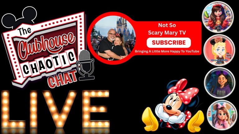 Disney Live Show ~ Clubhouse Chaotic Chat ~ Not So Scary Mary TV