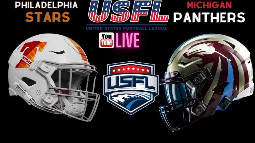 Michigan Panthers vs Philadelphia Stars 🔴USFL Live Game || Live Football