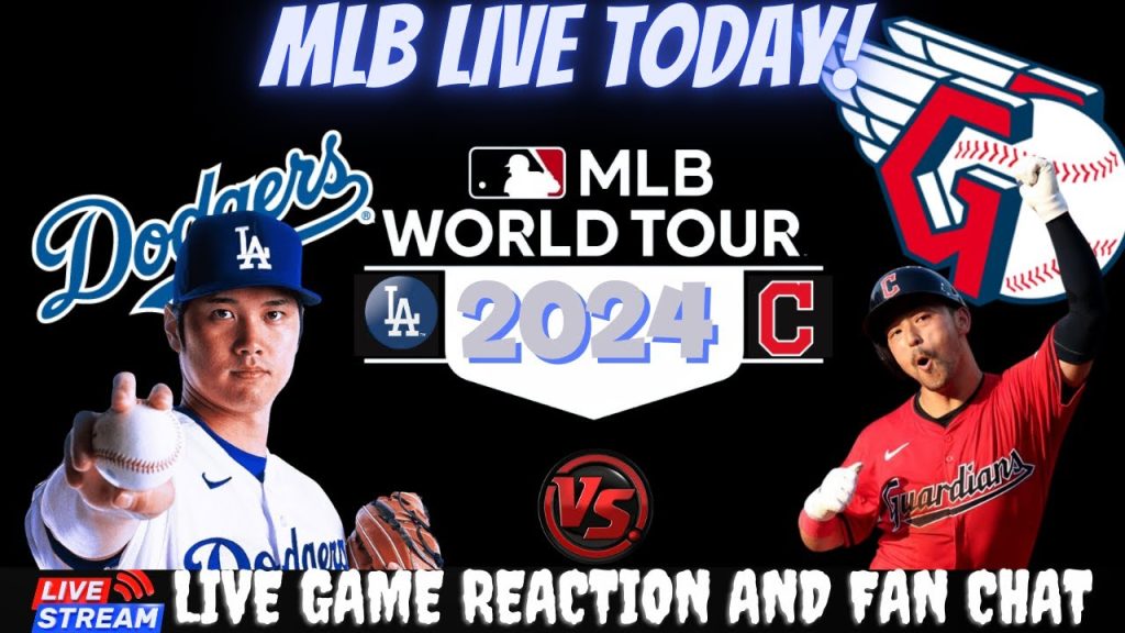 Dodgers vs Guardians 🔴⚾ LIVE – Play by Play Watch 🔴⚾ Los Angeles Dodgers vs Cleveland Guardians
