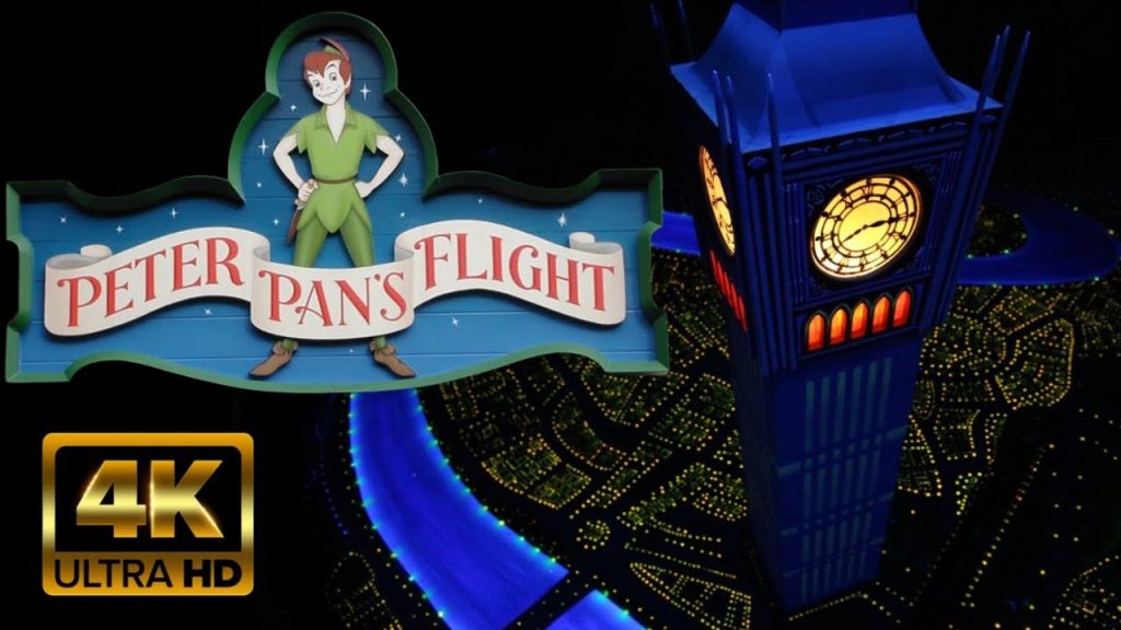 Peter Pan’s Flight | 4K HD | Disneyland Paris