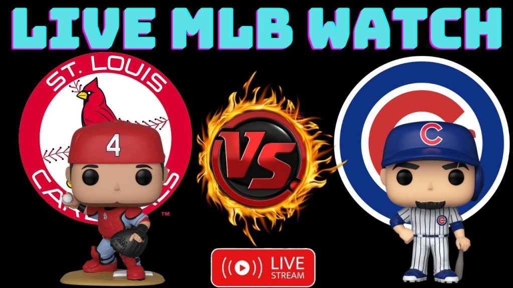 Cubs VS Cardinals ⚾LIVE MLB Watch Party ⚾Reaction and Chat Interaction CHCvsSTL