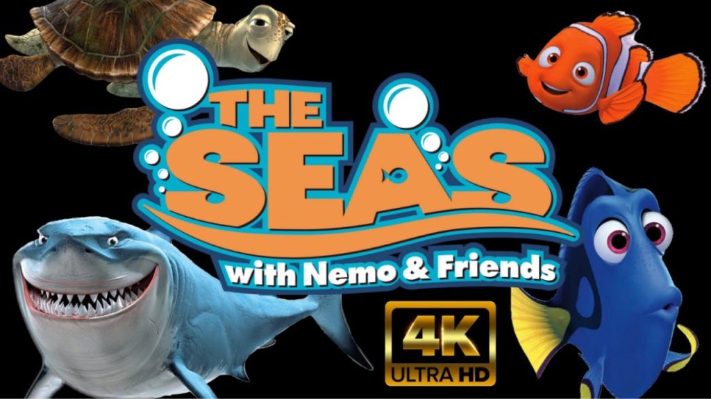 The Seas with Nemo & Friends –  4K POV Full Ride Attraction – Epcot Future World West: Walt Disney