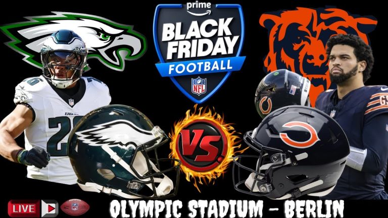 Eagles vs Bears Live: Black Friday NFL Showdown