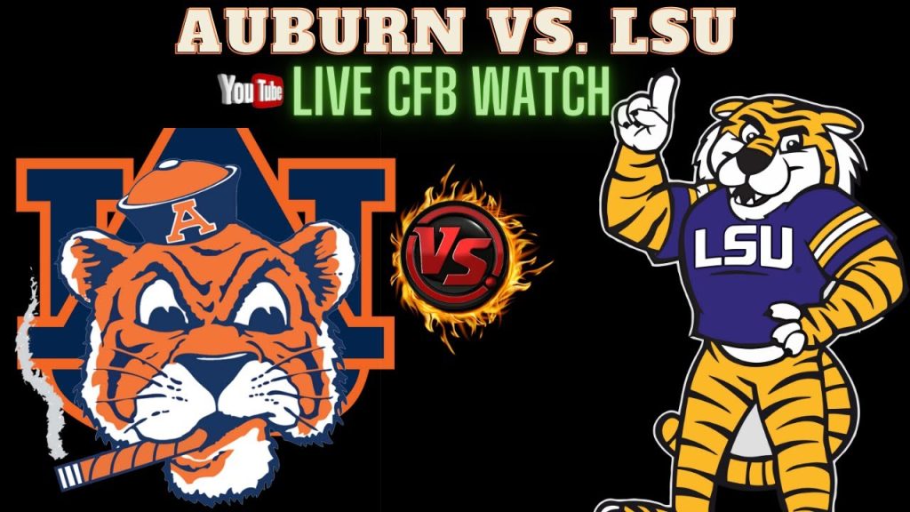 Auburn Tigers vs LSU Tigers 🔴LIVE Watch CFB 🏈AUvsLSU 🏈Play By Play Reaction || LSUvsAU