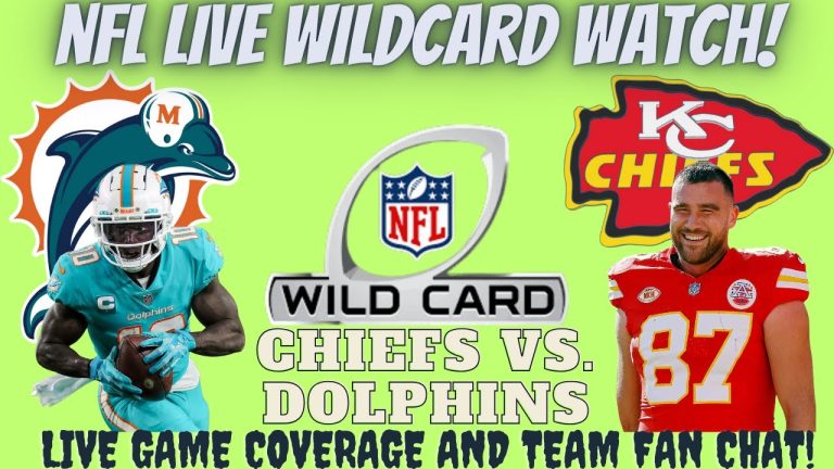 Kansas City Chiefs vs Miami Dolphins 🔴🏈 LIVE NFL WILDCARD Football  MIAvsKC | KCvsMIA