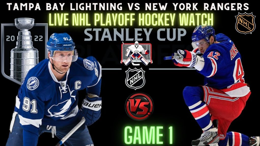 NHL Finals New York Rangers vs Tampa Bay Lightning 🥅🏒 NHL live hockey Game 1