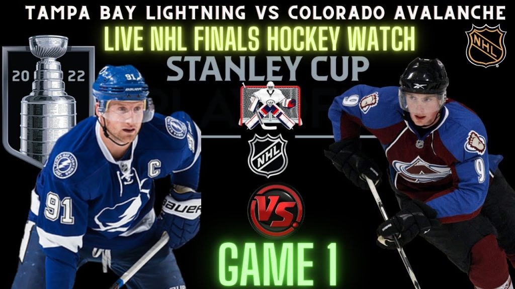 COLORADO AVALANCHE vs. TAMPA BAY LIGHTNING 🔴 Live NHL FINALS – GAME 1 – Play by play