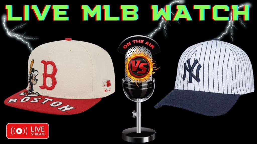 Yankees VS RedSox 🔴 LIVE ⚾ MLB #NYYvsBOS Watch Party Play By Play Reaction.