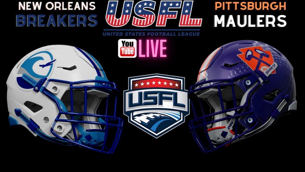 New Orleans Breakers vs Pittsburgh Maulers 🔴USFL Live Game || Live Football