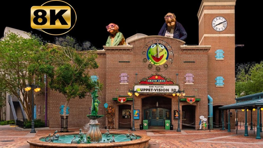 Muppet*Vision 3D 8K Multiple Camera Shoot – Entire Theatre