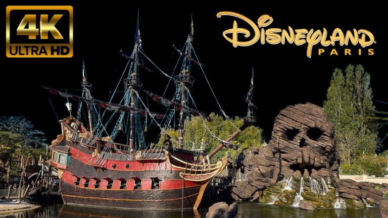 Pirates of the Caribbean Disneyland Paris 4K